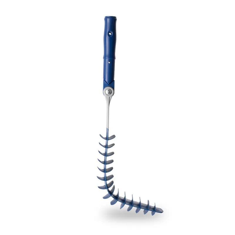 Duster Tool 24.25 IN Blue High Reach Hand Grip Flexible Head 1/Each