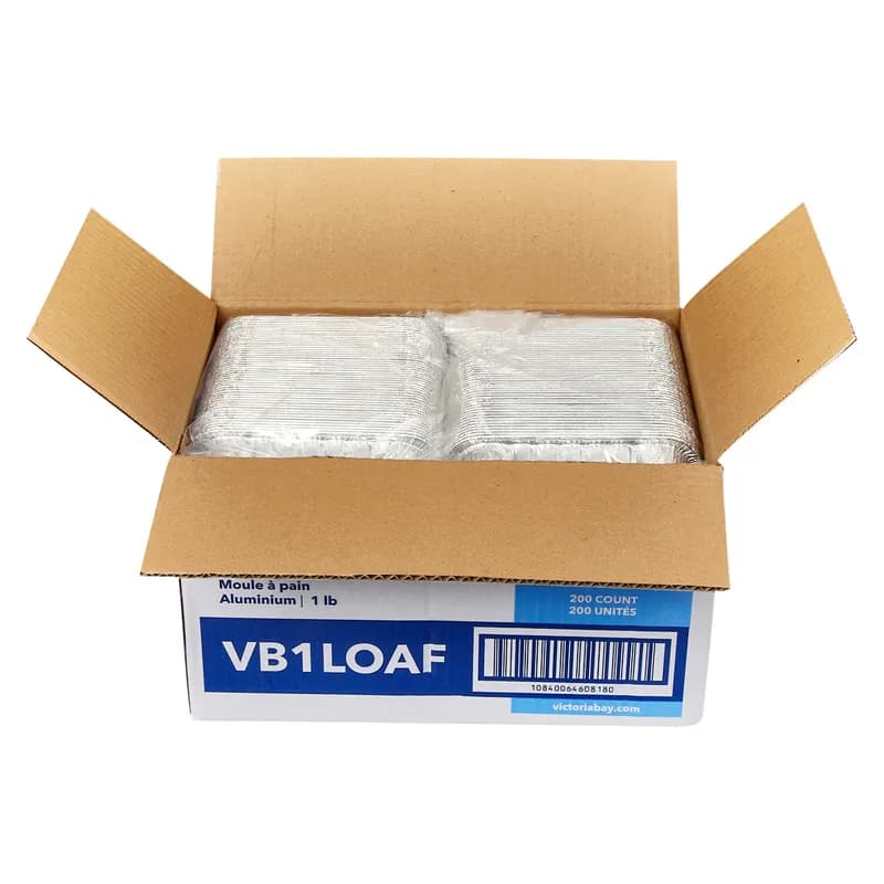 Victoria Bay Bread & Loaf Pan 16 OZ 6.125X3.75X2 IN Aluminum 200/Case