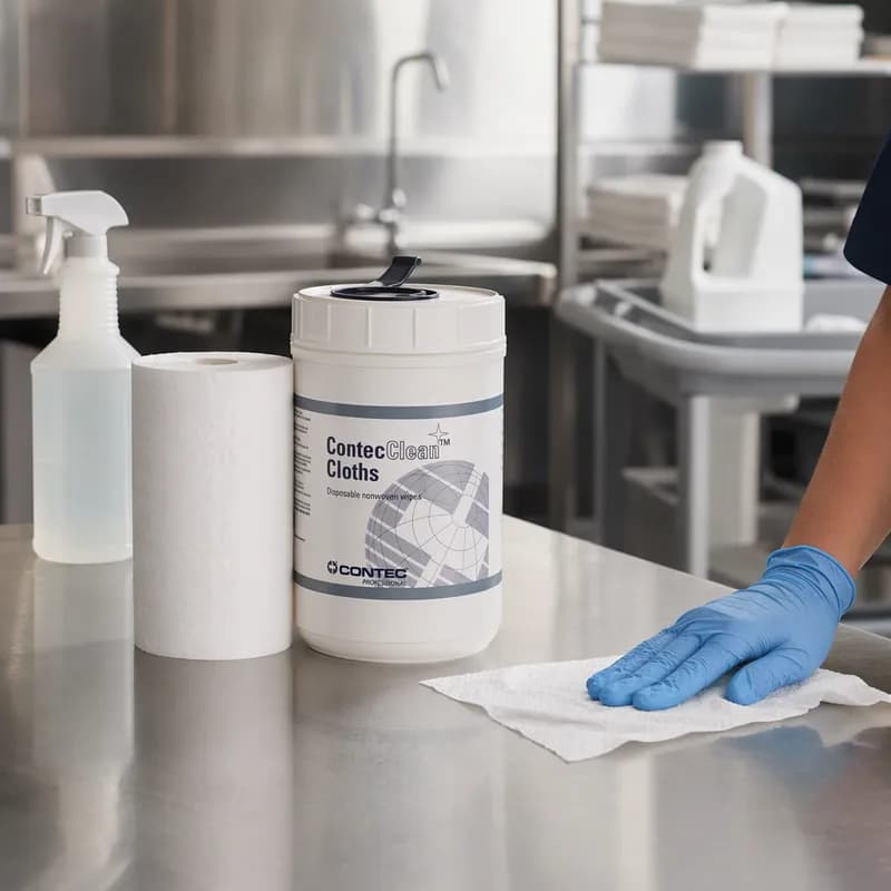 Cleaning Cloth 12X17 IN 1/4 Fold 600/Case