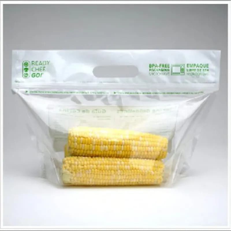 Ready. Chef. Go!® Produce Bag 11.5X5.5X9.75 IN OPP CPP 2.5MIL Clear With Zip Seal Closure Microwave Oven Safe 250/Case