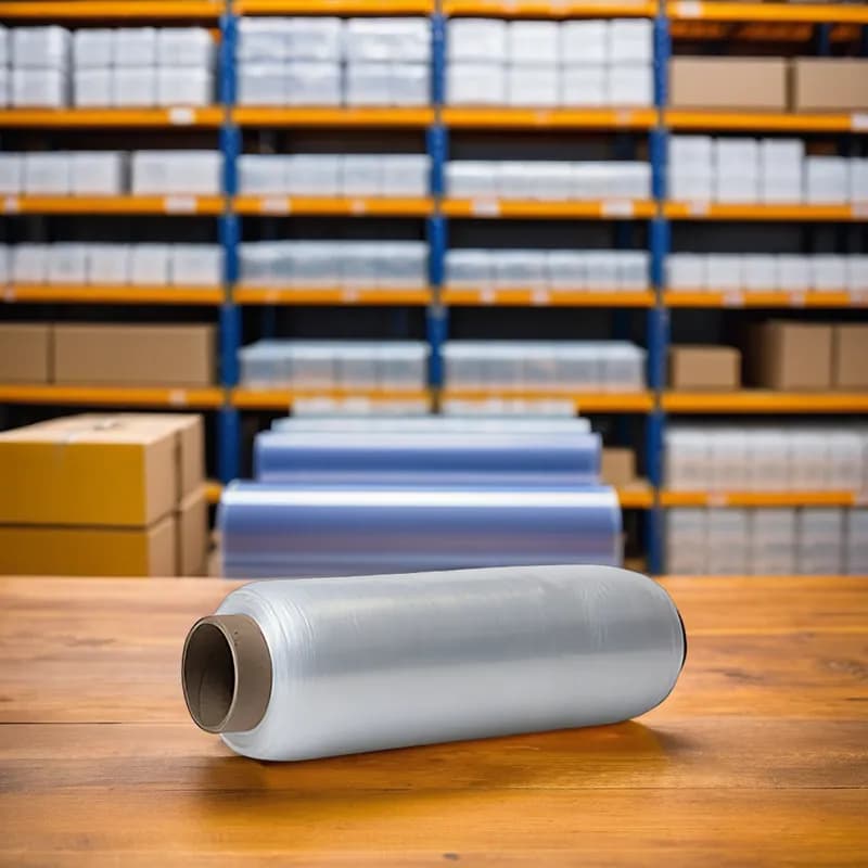 Stretch Film 17.5IN X1476FT Clear LLDPE 33GA 0.33MIL 8.382MIC 4/Case