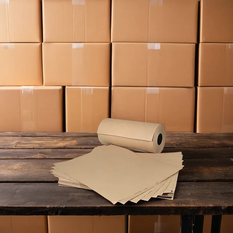 Roll 24IN X810FT Kraft Paper Natural 1/Roll