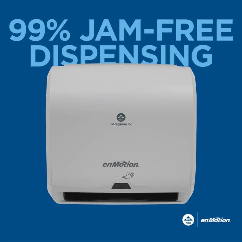 enMotion® Impulse® Paper Towel Dispenser 9.25X14.60X14 IN Gray 1-Roll Automatic Touchless 1/Each