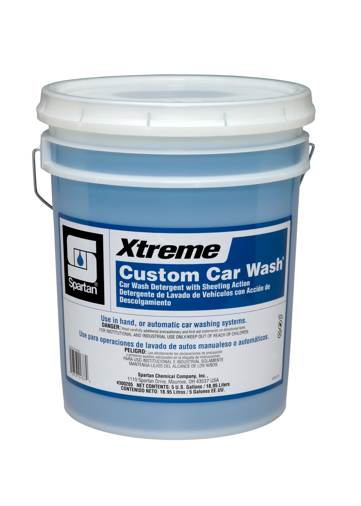 Xtreme® Custom Car Wash® Fresh Citrus 5 GAL Alkaline 1/Pail