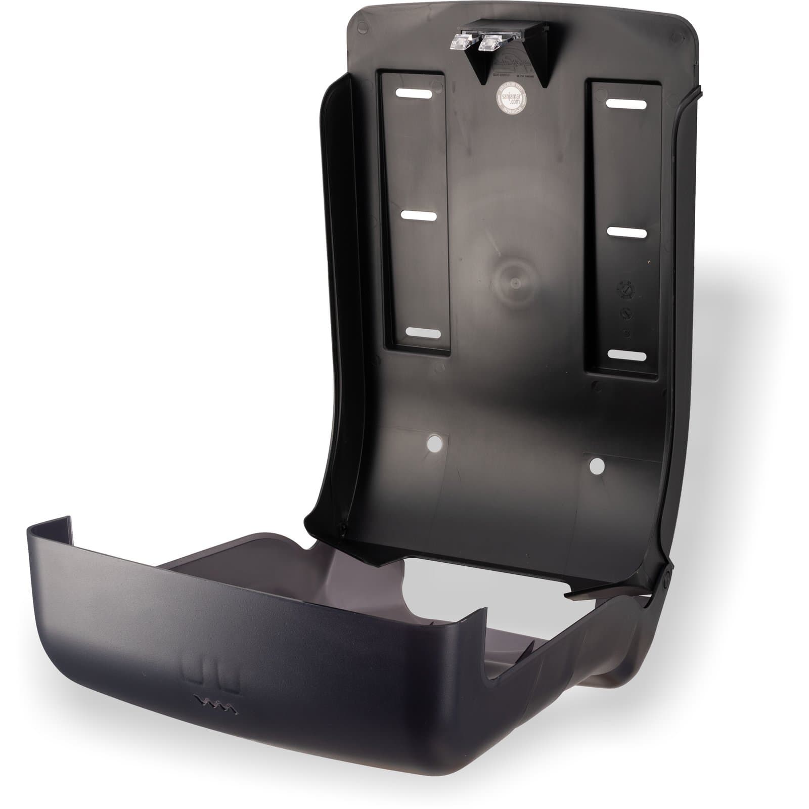San Jamar Oceans® Paper Towel Dispenser Plastic Smoke Multifold C-Fold 1/Each