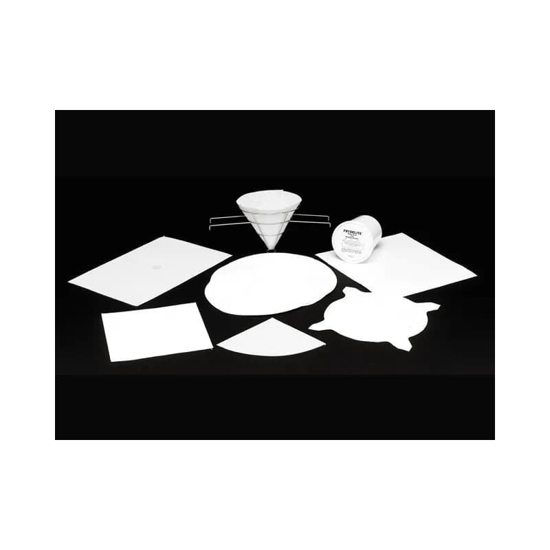 Fryer Filter Envelope 13X20 IN Non-Woven Paper 1.5 Inch Hole 100 Count/Pack 1 Packs/Case 100 Count/Case