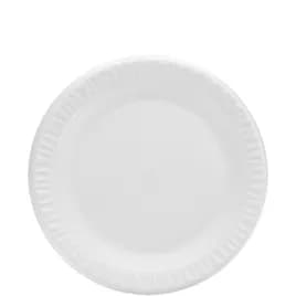 Dart® Concorde® Plate 9X0.92 IN XPS White Round 125 Count/Pack 4 Packs/Case 500 Count/Case