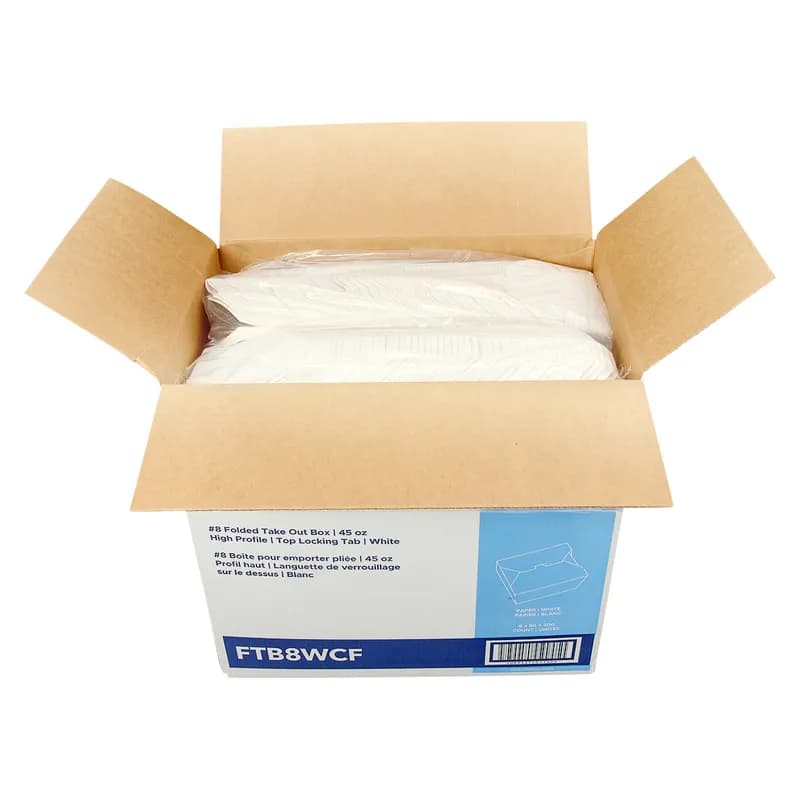 4L Meat Tray Polystyrene Foam Yellow Heavyweight 500/Case