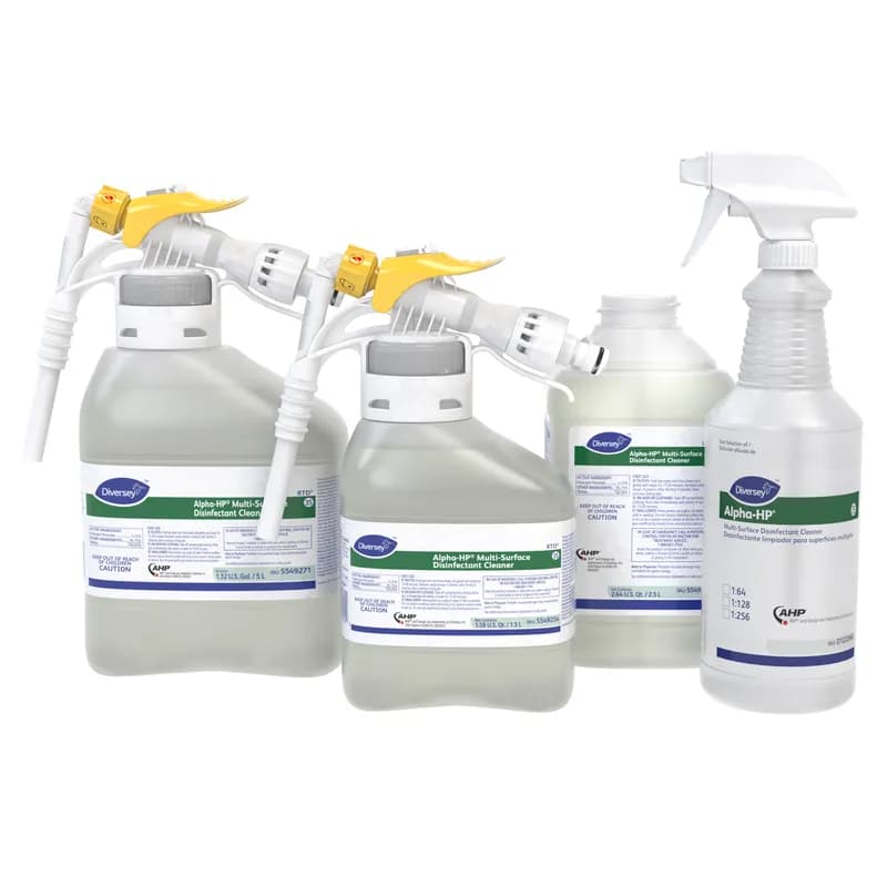 Alpha-HP® Citrus Scent 1-Step Disinfectant Cleaner 2.5 L Multi Surf Dly All Purp Lqd Cntrt AHP® 2/Case
