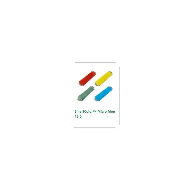 SmartColor™ Mop Head 16 IN Green Microfiber 5/Pack