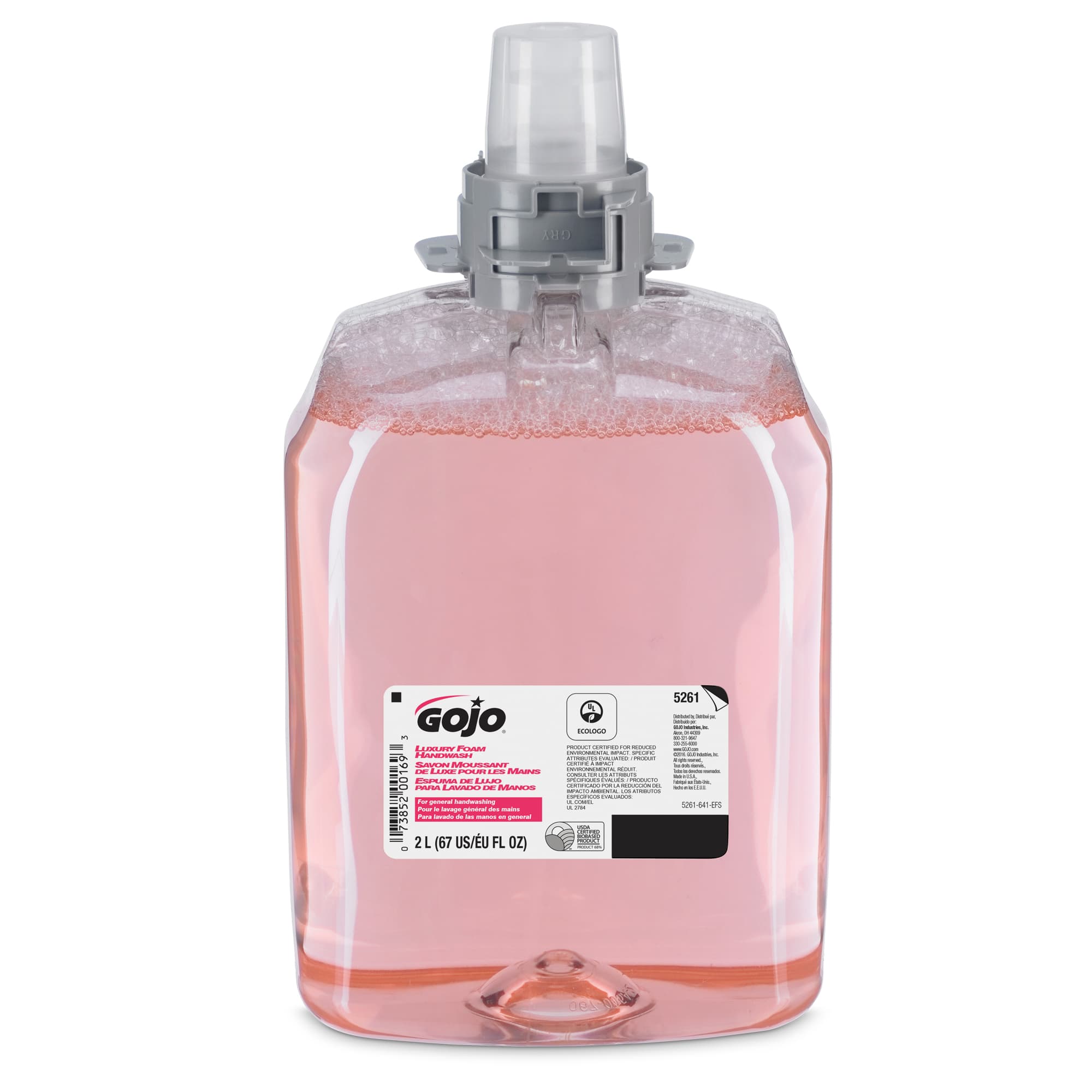 GOJO® Handwash Foam 2000 mL 4.05X5.58X10.26 IN Cranberry Refill For FMX-20 2/Case