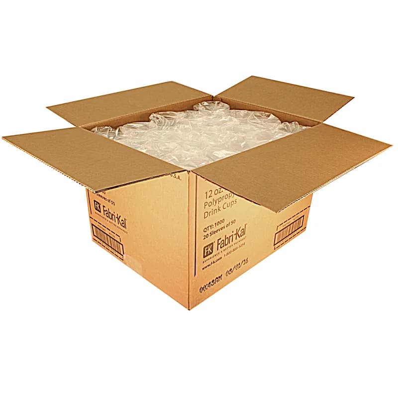 Nexclear® Cold Cup Squat 12-14 OZ PP Clear 1000/Case