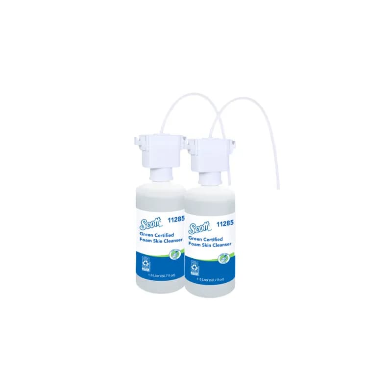 Scott® Essential Hand Soap Foam 1500 mL Unscented Fragrance Free Clear Refill In Counter 2/Case