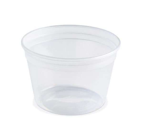 Value Line Deli Container Base 16 OZ PP Round 500/Case