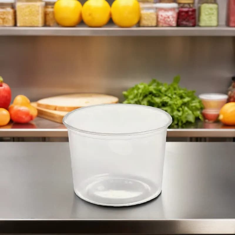 Value Line Deli Container Base 16 OZ PP Round 500/Case