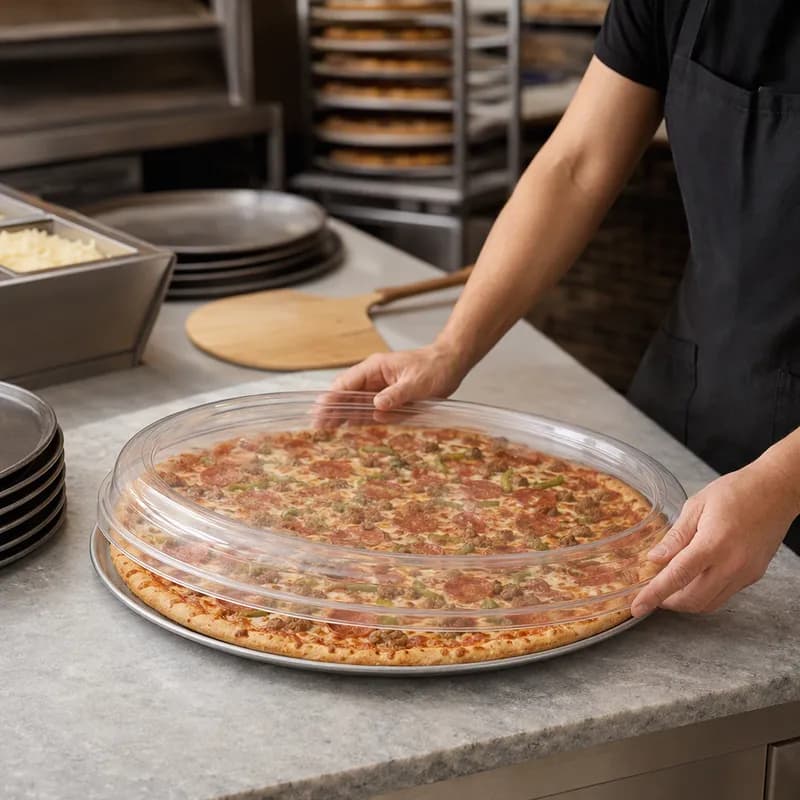 Lid Dome 16 IN For Pizza Pan & Tray 125/Case