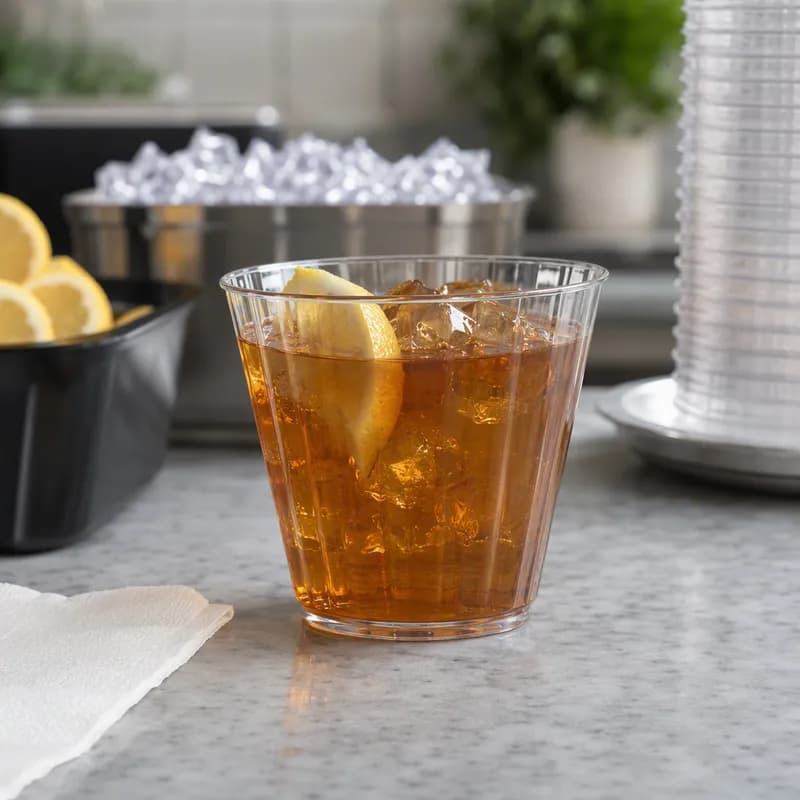 WNA Cup Tumbler Squat 9 OZ PS Clear 240/Case