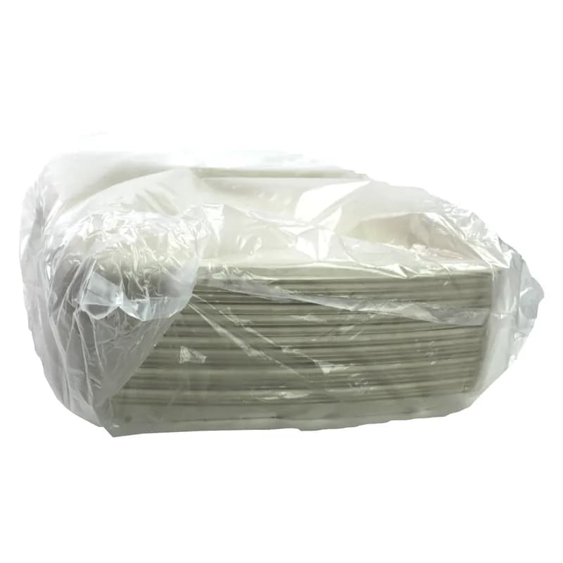 Serving Tray Base 12X12X1.06 IN Pulp Fiber Kraft Square 25/Case