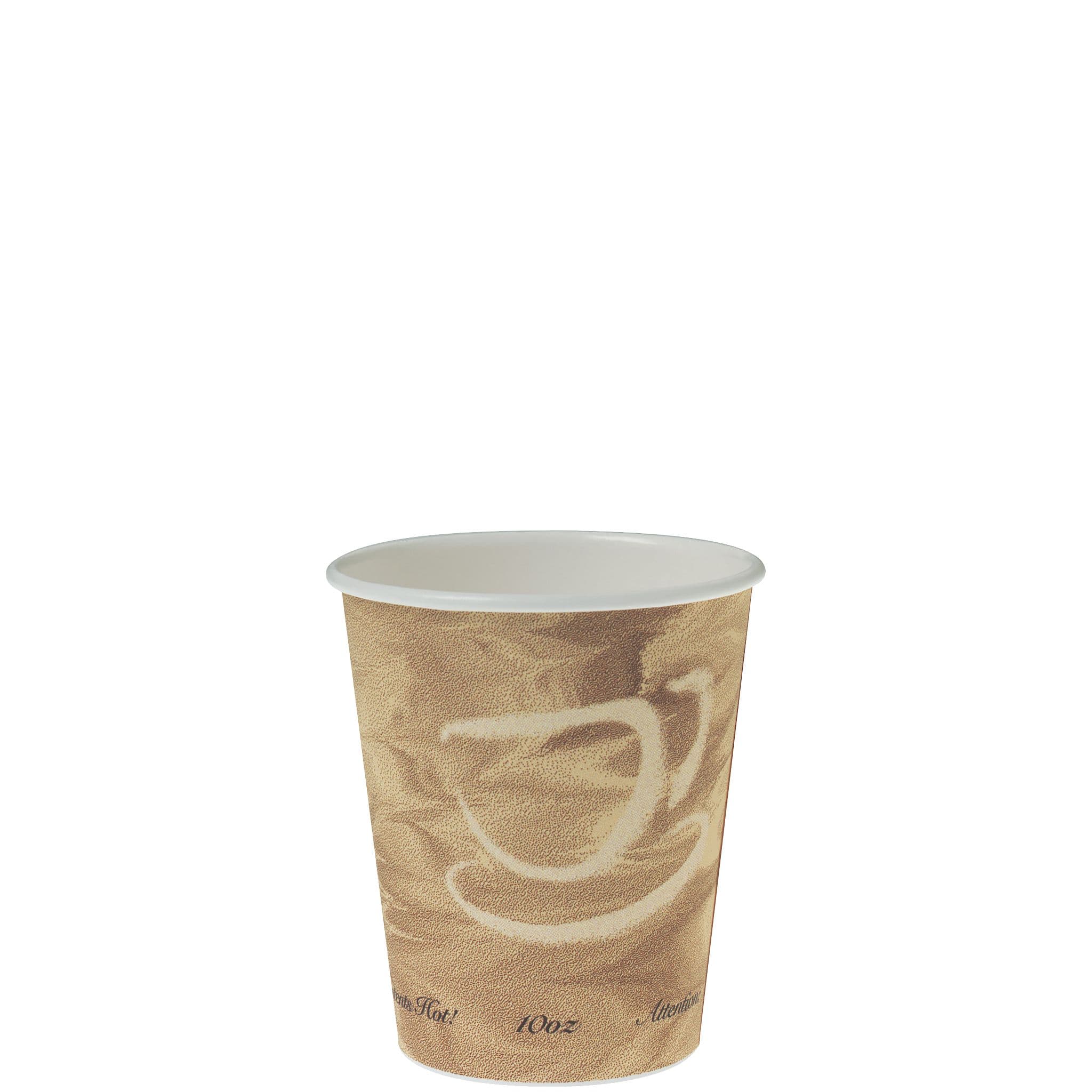Solo® Hot Cup Tall 10 OZ SSP Multicolor Mistique® Stock Print 50 Count/Pack 20 Packs/Case 1000 Count/Case