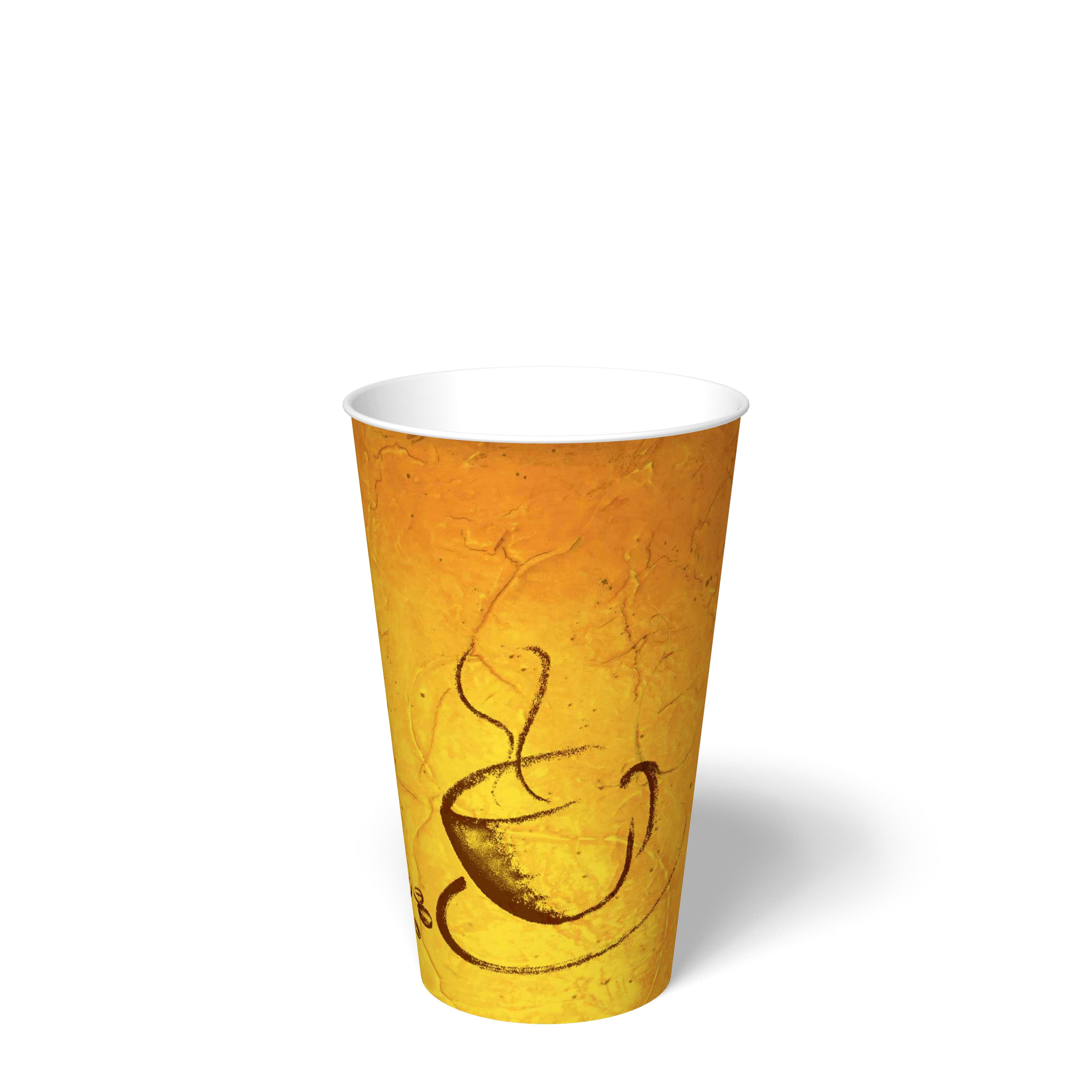 Hot Cup 16 OZ Paper Brown 1000/Case