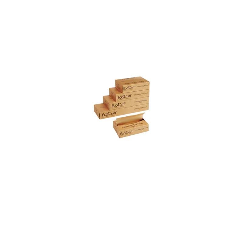 Bagcraft® EcoCraft® Multi-Purpose Sheet 15X10.75 IN Dry Wax Paper Natural With Dispenser Box Interfold 6000/Case