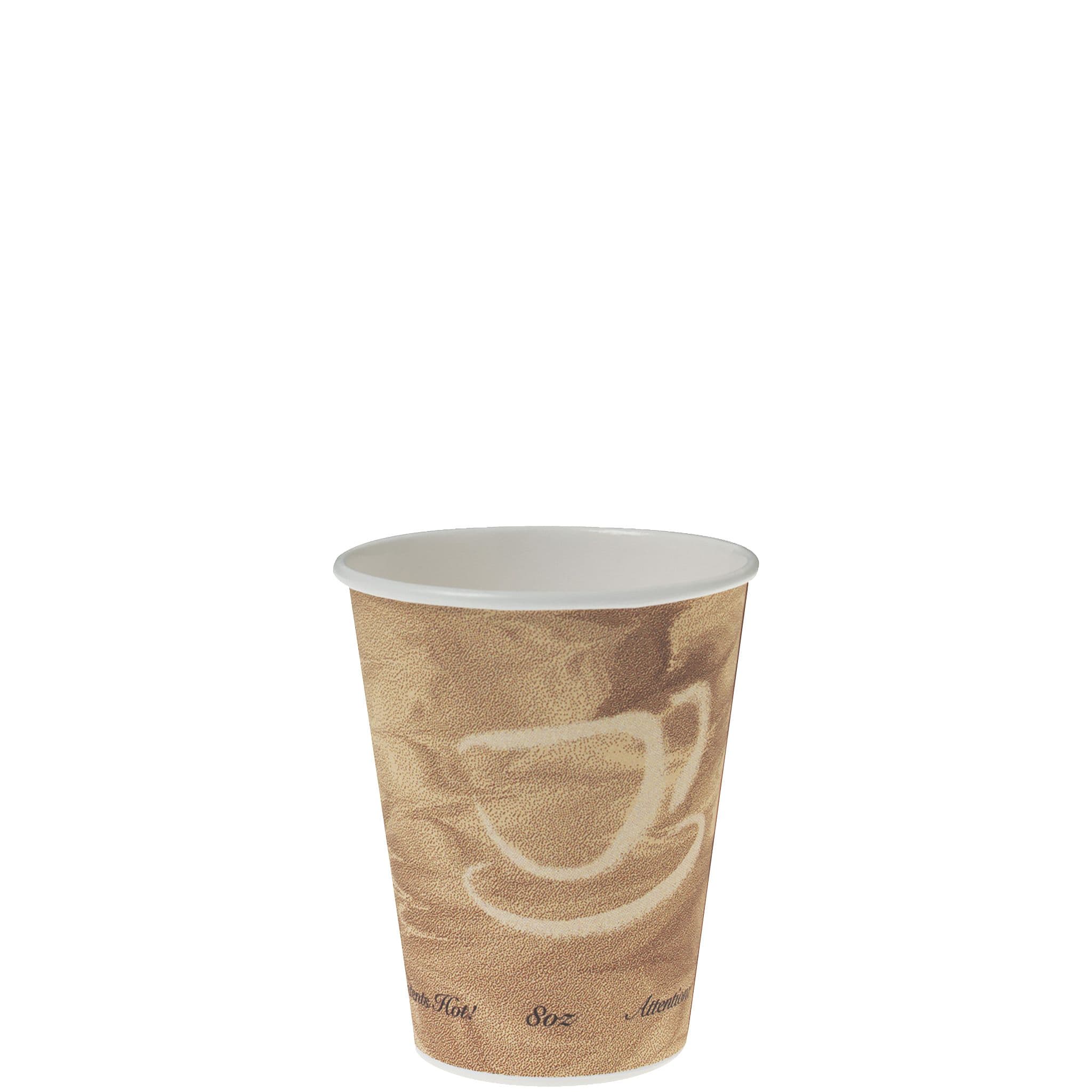 Solo® Hot Cup 8 OZ SSP Multicolor Mistique® Stock Print 50 Count/Pack 20 Packs/Case 1000 Count/Case