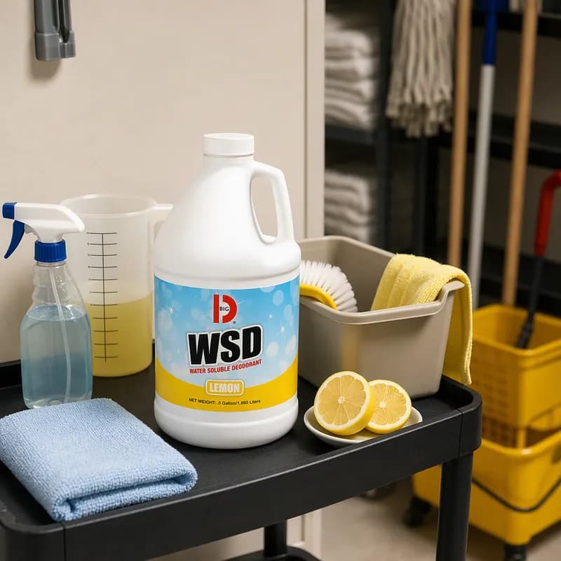 Deodorizer Lemon 64 FLOZ Water Soluble 6/Case