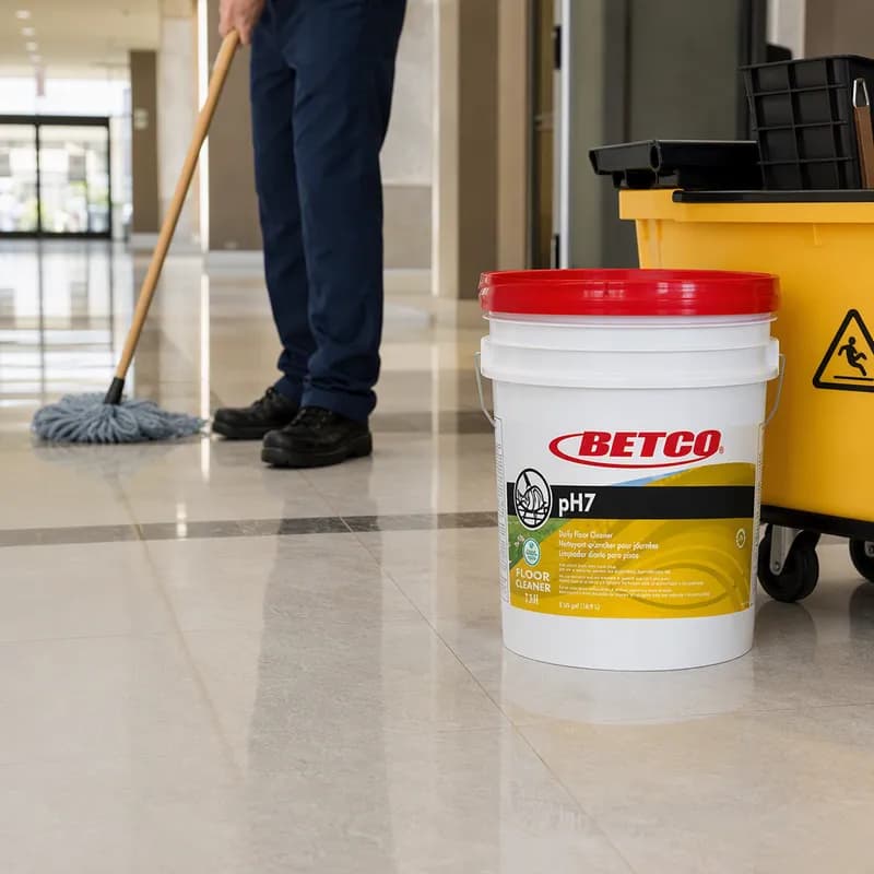 pH7 Lemon Floor Cleaner 5 GAL Daily Neutral Concentrate Liquid 1/Pail