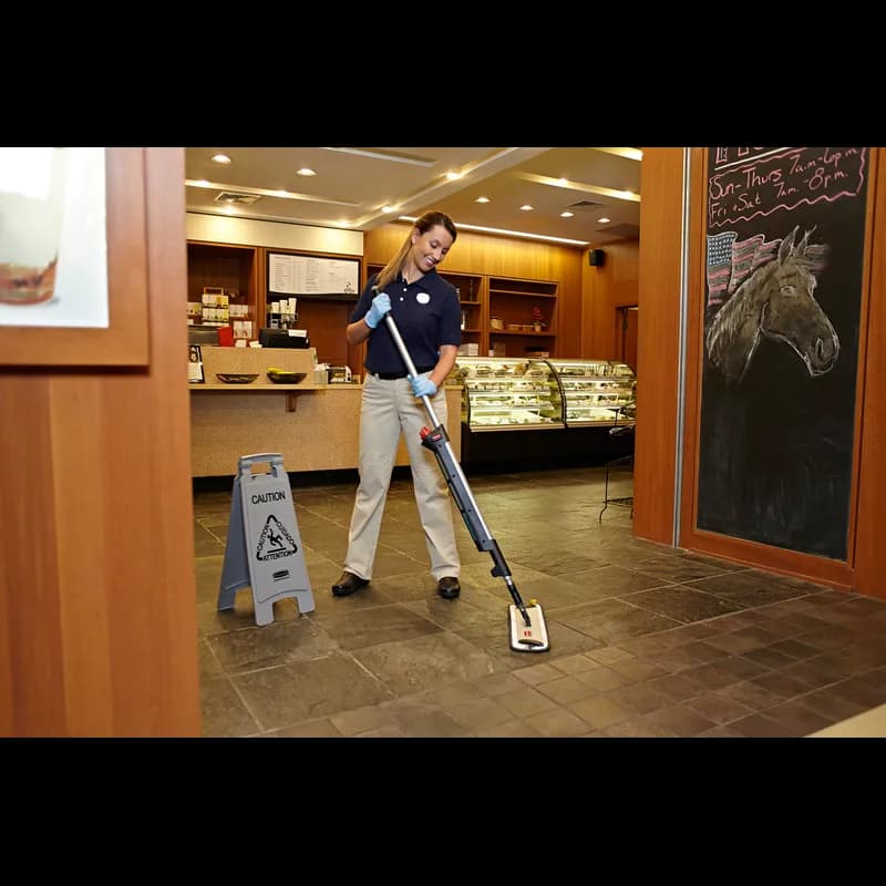 Executive Series™ Mop 56X18 IN Black Plastic Flat Microspray 1/Each