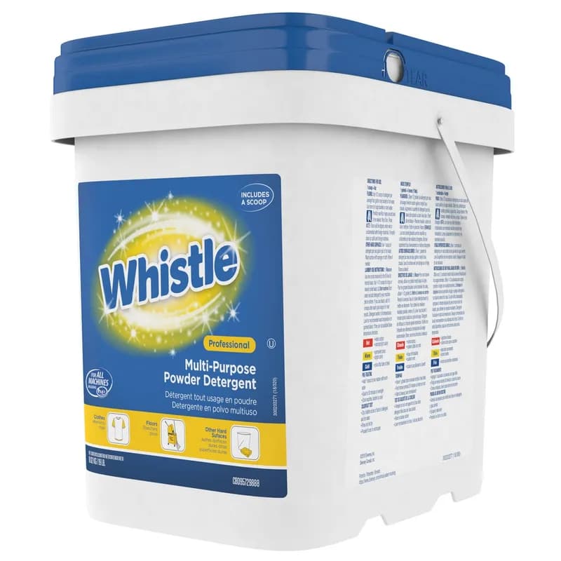 Whistle® Citrus Scent Laundry Detergent 19 LB Powder All Purpose Multi-Purpose 1/Case