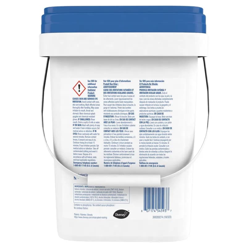Whistle® Citrus Scent Laundry Detergent 19 LB Powder All Purpose Multi-Purpose 1/Case