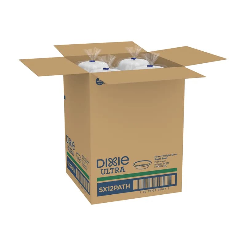 Dixie® Ultra Bowl 12 OZ Paper Multicolor Pathways Heavyweight 1000/Case