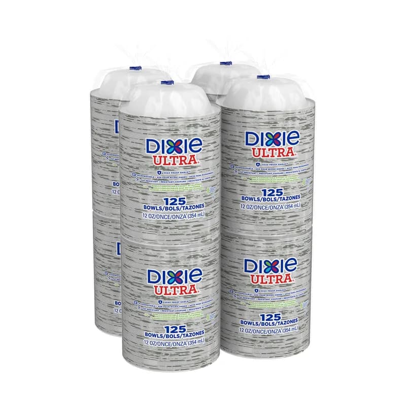 Dixie® Ultra Bowl 12 OZ Paper Multicolor Pathways Heavyweight 1000/Case