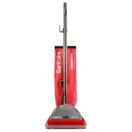 Sanitaire® TRADITION® Commercial Use Upright Vacuum Shake Out Bag 18 QT 12IN Red Plastic 7 amp With 50FT Cord 1/Each