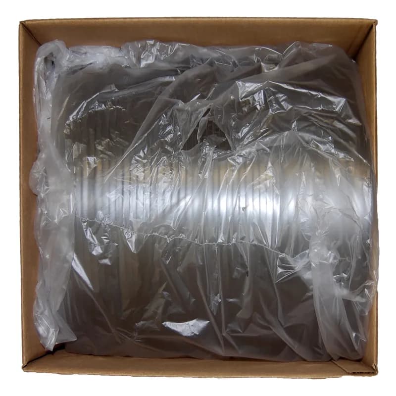 Lid Dome 12.25X1.5 IN 1 Compartment PET Clear Round For 96-160 OZ Bowl Unhinged 50/Case