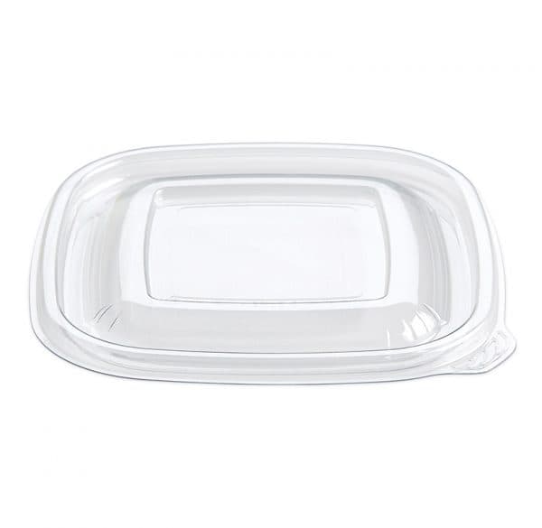 Fresh 'n Clear® Lid Flat Small (SM) PET Clear Square For Bowl 500/Case