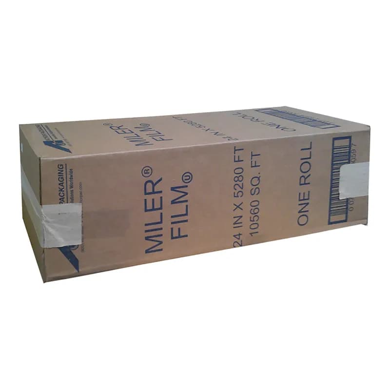 Multi-Purpose Cling Film Cutter & Roll 24IN X5280FT PVC Clear Freezer Safe 1/Roll