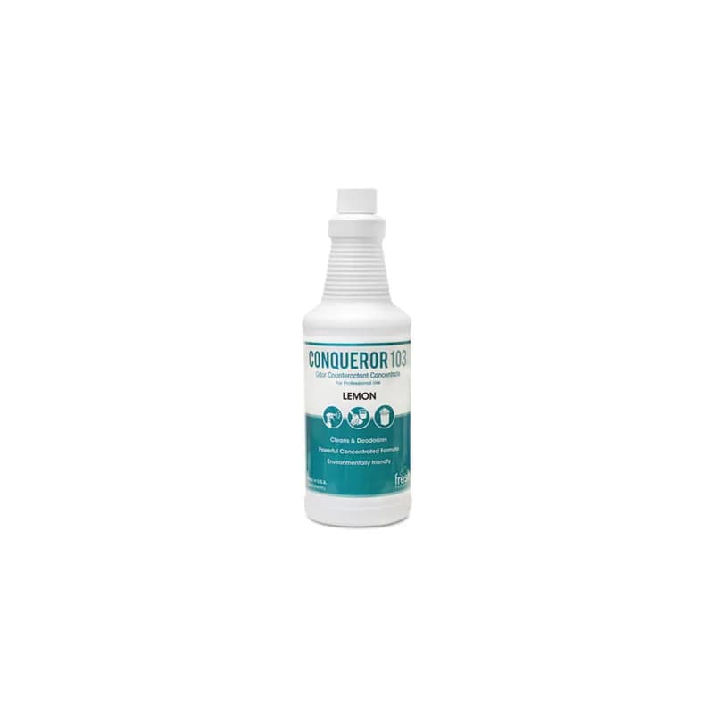 Conqueror 103 Odor Counteractant Lemon 1 QT Concentrate 12/Case