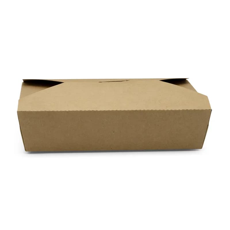 Victoria Bay #2 Take-Out Box Fold-Top 7.7X5.5X1.9 IN Paper Kraft 200/Case