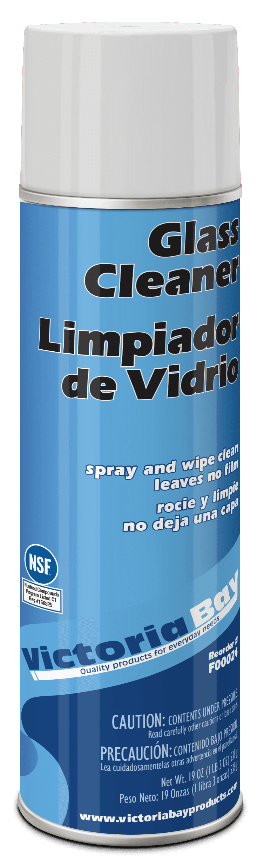 Victoria Bay Glass Cleaner 19 FLOZ 12/Case