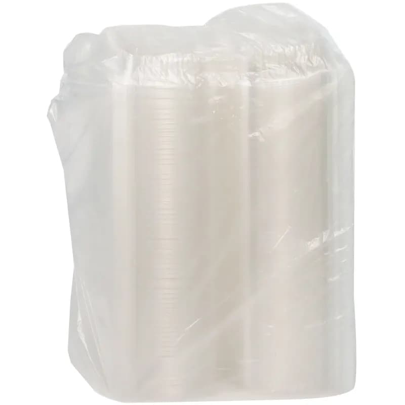 Sandwich Take-Out Container Hinged 5.3X5.3X2.5 IN OPS Clear Square 375/Case