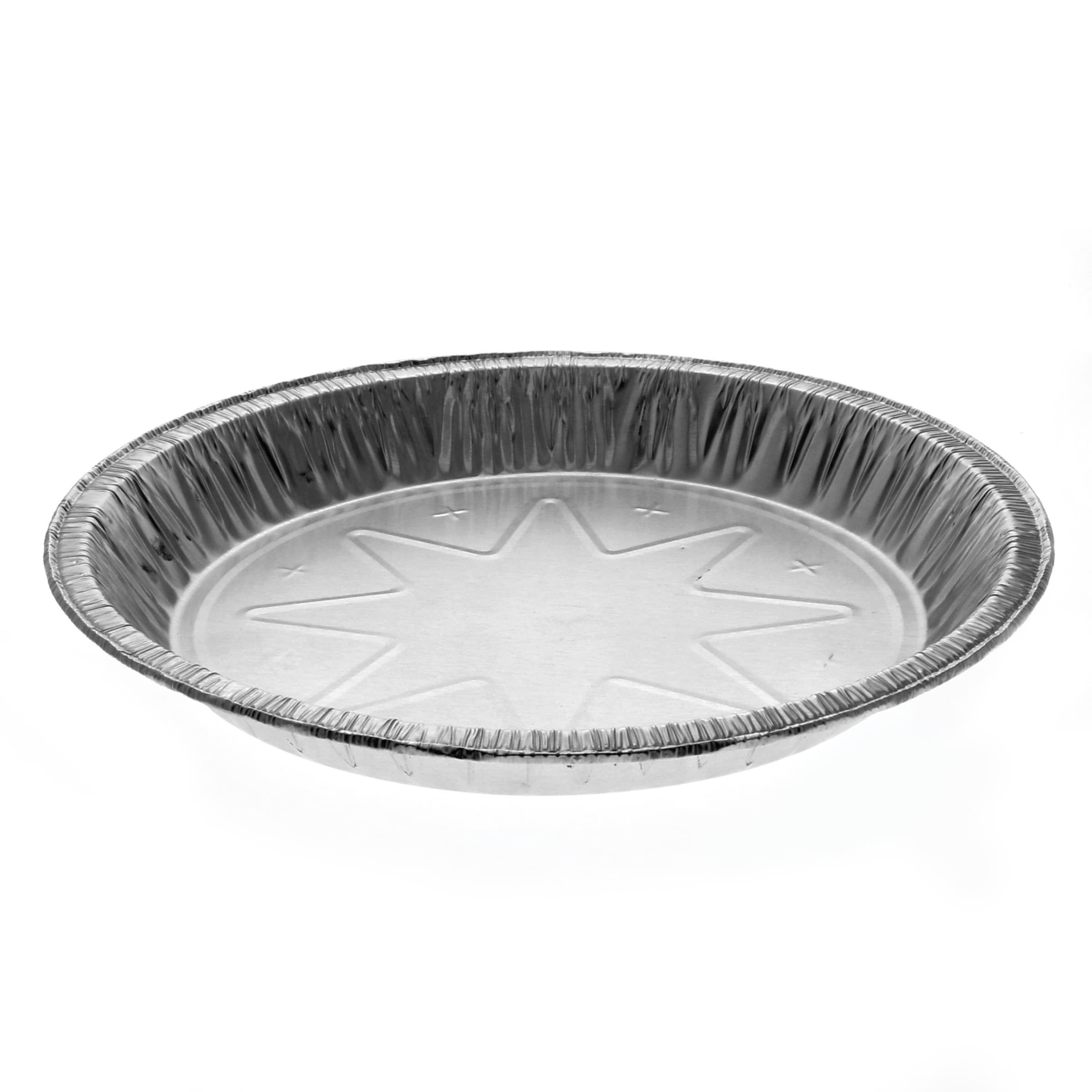 Pie Pan 32 OZ 10X1.09 IN Aluminum Silver Extra Deep 400/Case