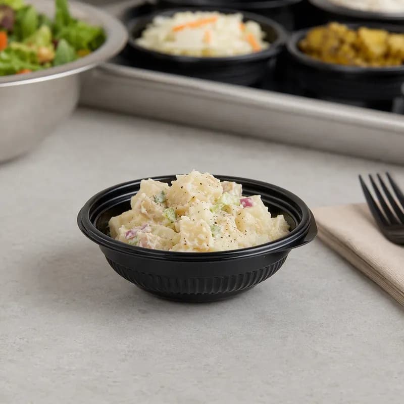 Incredi-Bowls® Bowl 5 OZ PP Black Round 500/Case