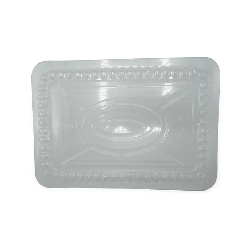 Victoria Bay Lid Dome 8.3125X5.8125X0.75 IN Plastic Clear Oblong For 24-32-36 OZ Container Unhinged 500/Case