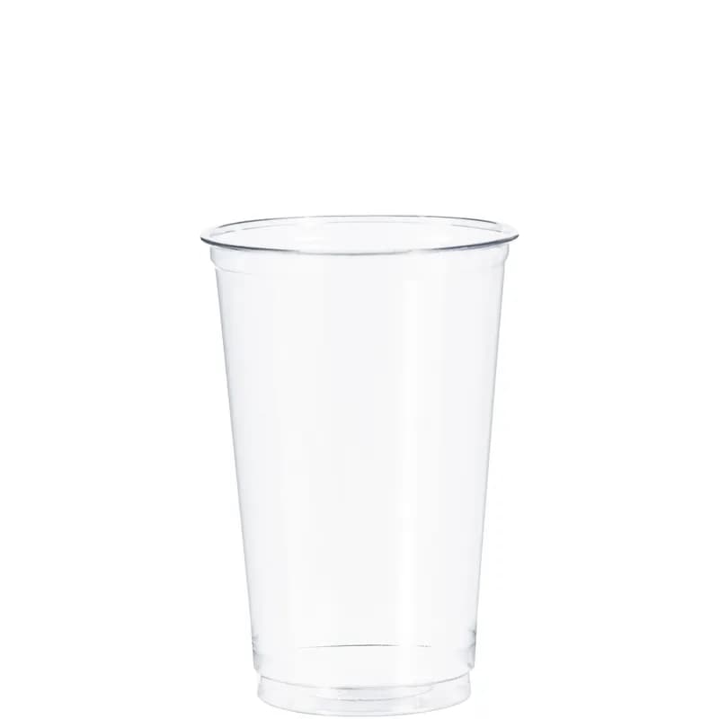 Solo® Ultra Clear™ Cold Cup 20 OZ PET Clear 50 Count/Pack 20 Packs/Case 1000 Count/Case