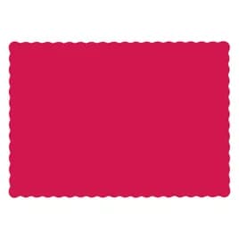 Placemat 10X14 IN Red Paper 1000/Case