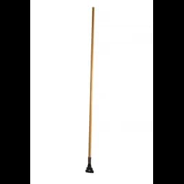 Dust Mop Handle 60 IN Natural Wood Swivel Clip 1/Each