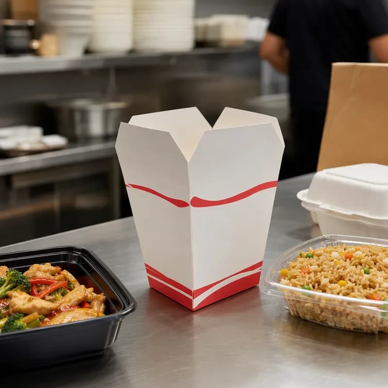 Food Pail Medium (MED) SBS Paperboard 1000/Case