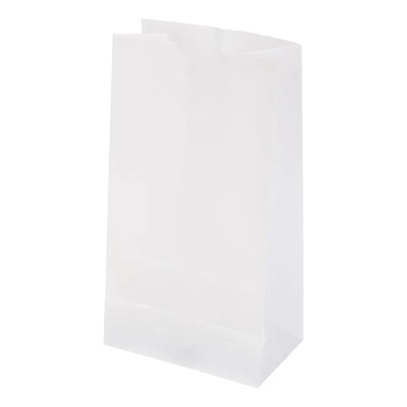 Bagcraft® Dubl Wax® Bakery Bag 11X6X3.62 IN Wax Coated Paper 6# White With Self-Opening (SOS) Closure 1000/Case