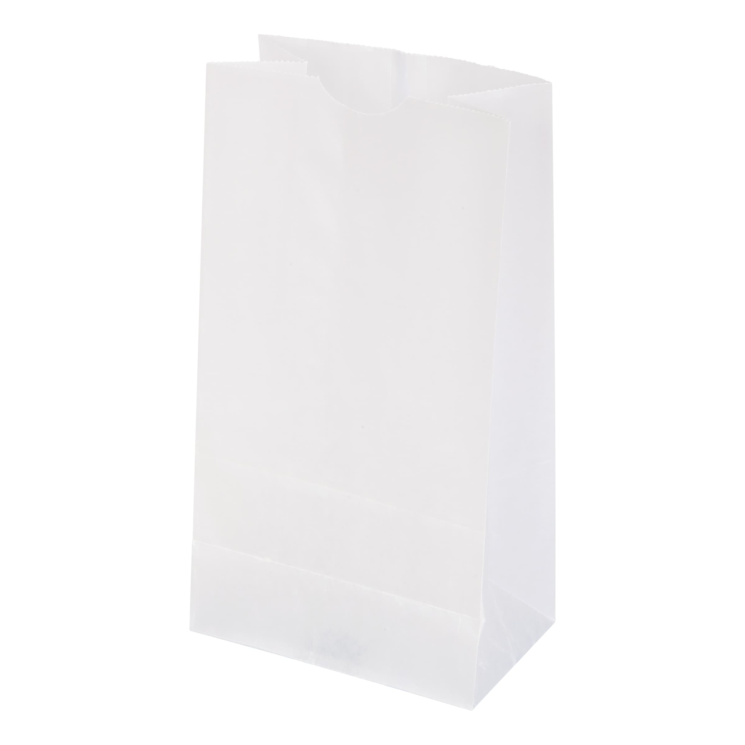 Bagcraft® Dubl Wax® Bakery Bag 11X6X3.62 IN Wax Coated Paper 6# White With Self-Opening (SOS) Closure 1000/Case